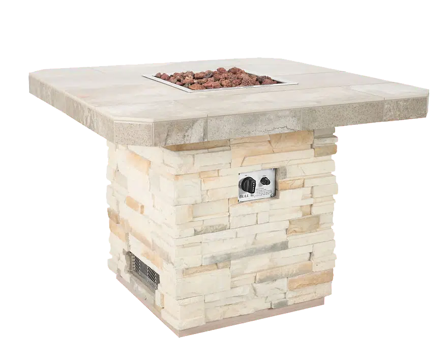 Square Fire Table Tile