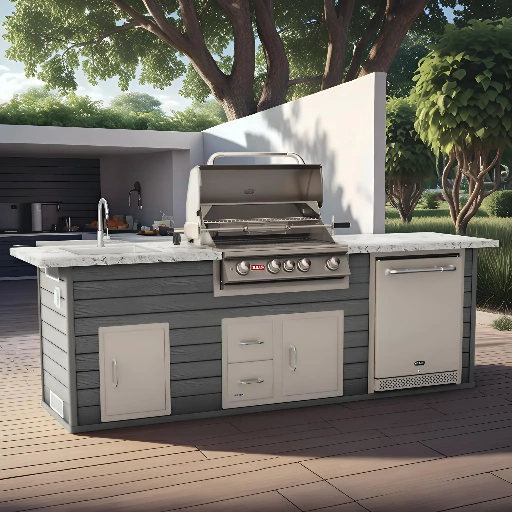 Premier Q Open Charcoal Base