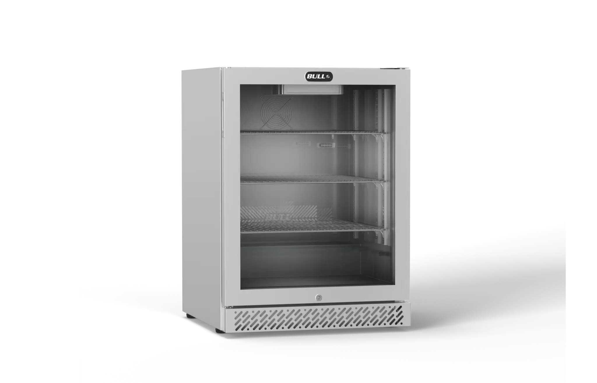 Premium Outdoor Rated 4.9 cu.ft. Refrigerator with Glass Door Side View