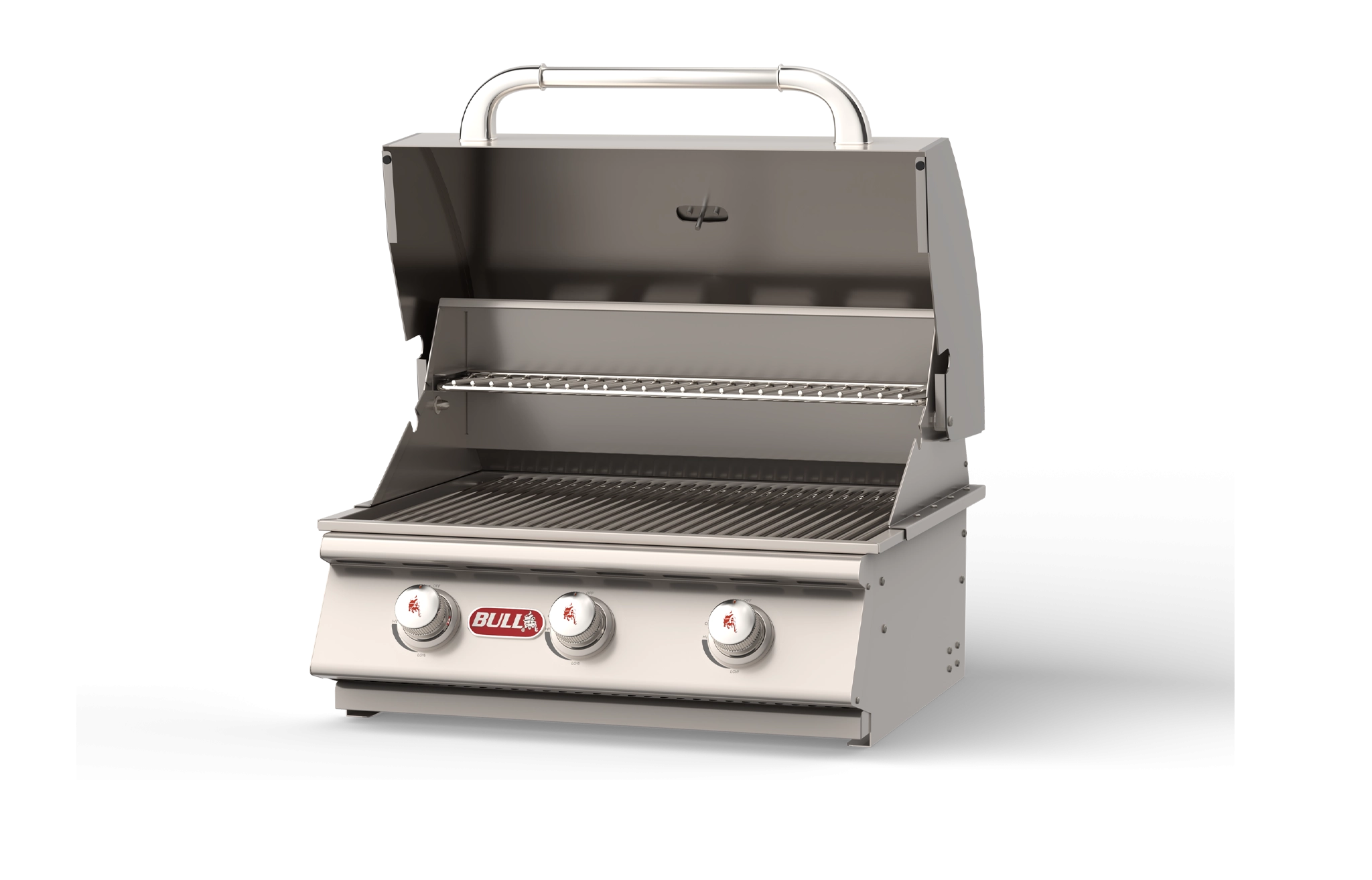 Steer - Stainless Steel 3 Burner Grill head